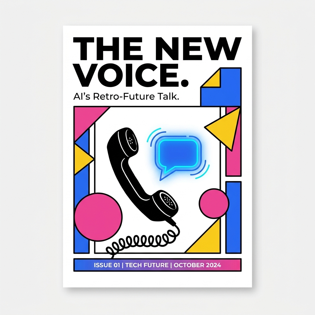 VoxAI Voice Agent — Free Trial — Magazine Bold cover